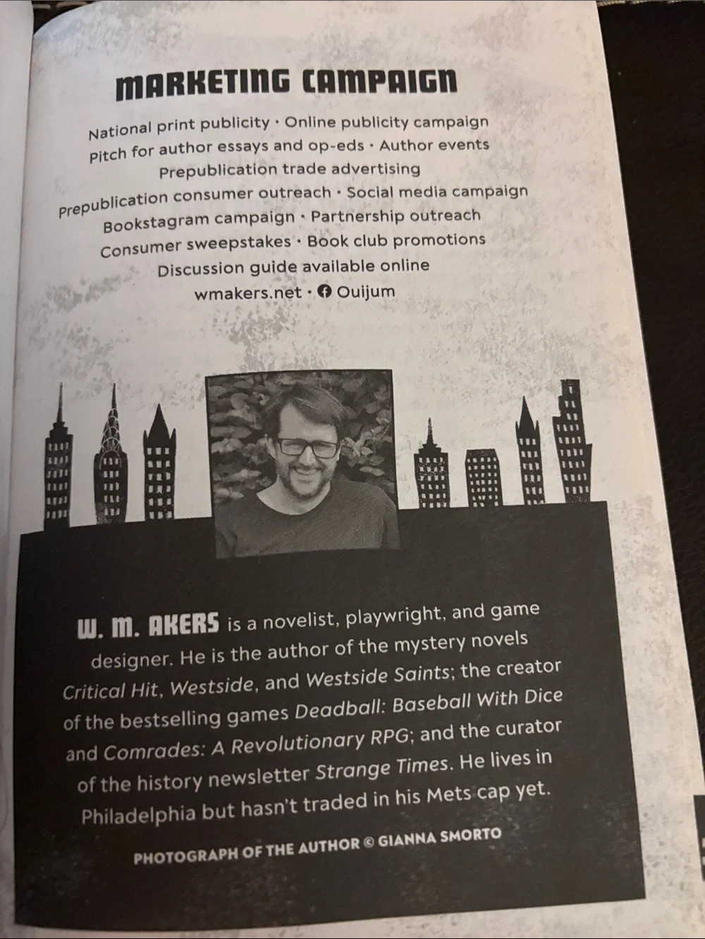 comedic mystery novel To Kill a Cook by W. M. Akers